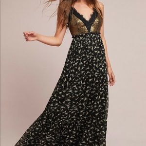 ANTHROPOLOGIE LAKSHMI MAXI GOWN by RANNA GILL